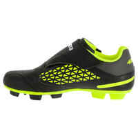 Kids' Rugby Moulded Boots Skill R100 FG - Yellow/Black