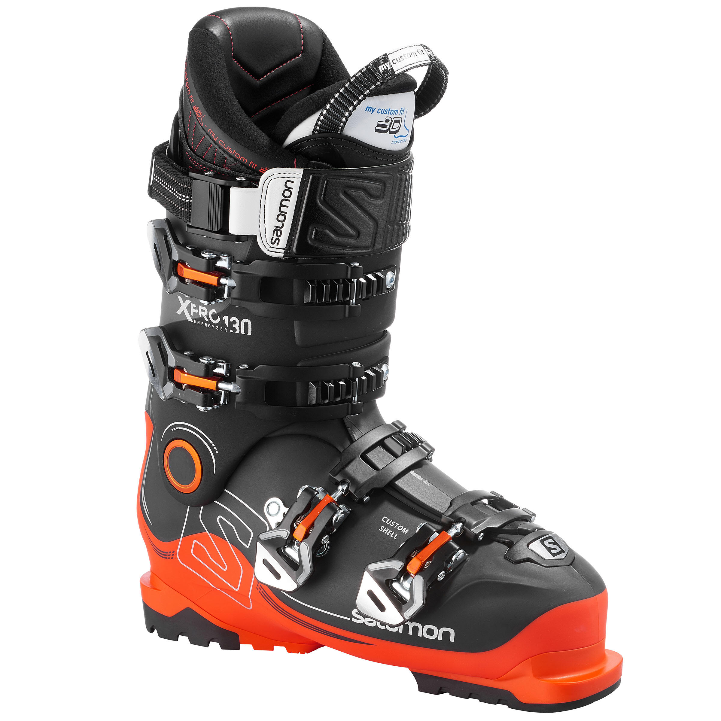 MEN'S X PRO 130 RED SKI BOOTS 1/10