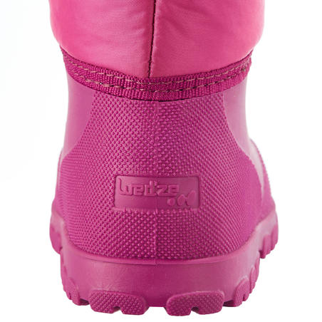 Дитячі зимові чоботи для катання на санях - Рожеві