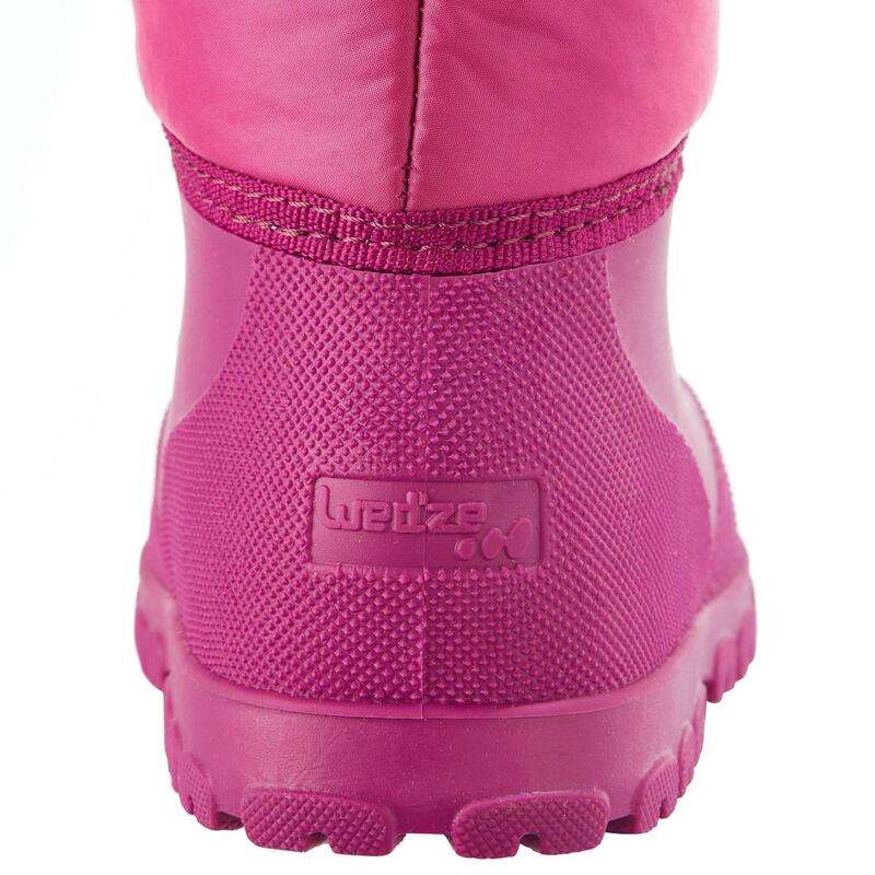 Schneestiefel warm Baby rosa