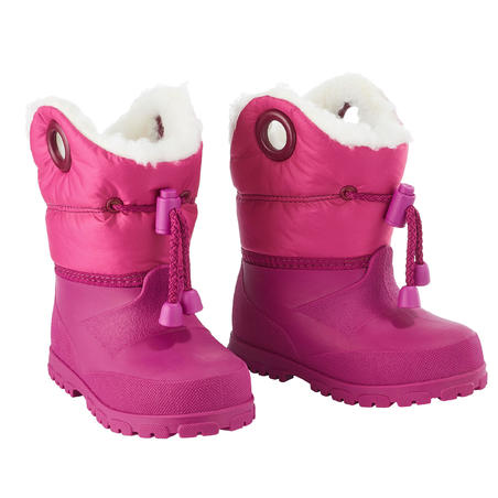 Дитячі зимові чоботи для катання на санях - Рожеві