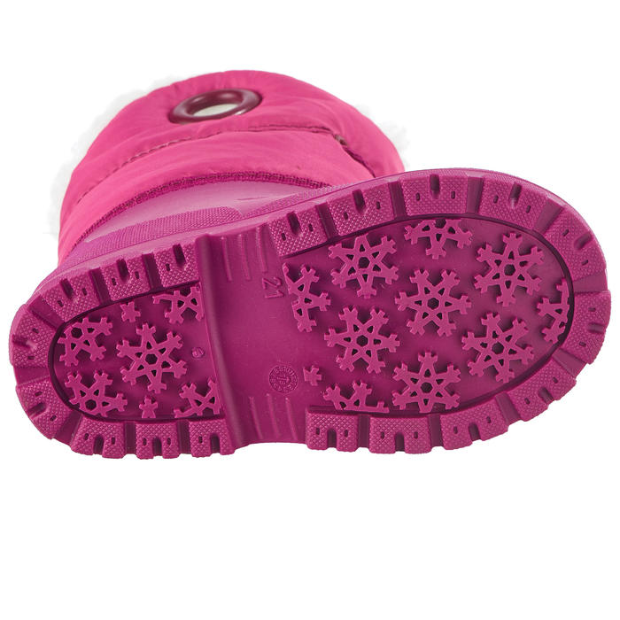 Bottes De Neige Luge Bebe Warm Bleues Lugik Decathlon