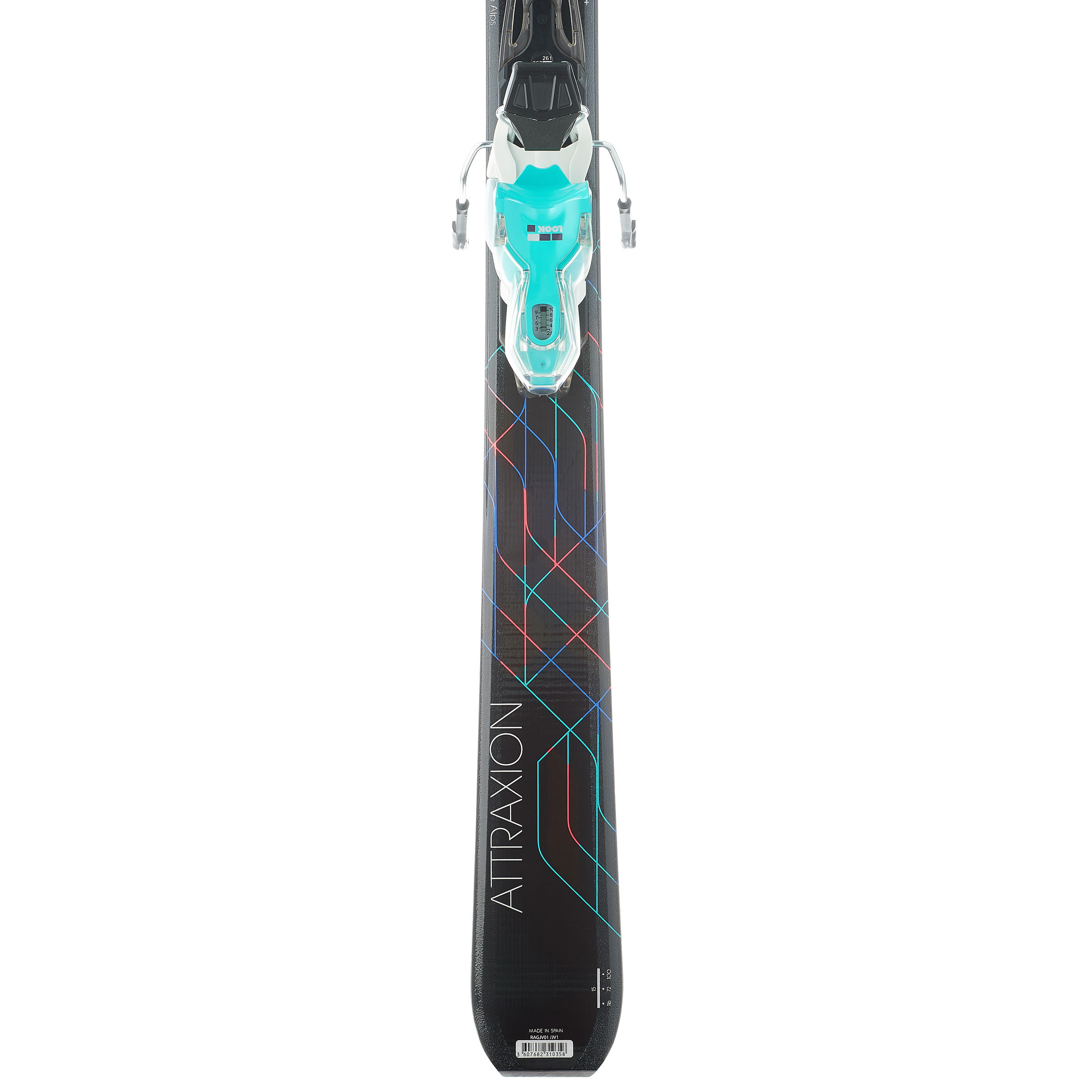 SKI DE PISTE FEMME AVEC FIXATION ROSSIGNOL ATTRAXION 4/7