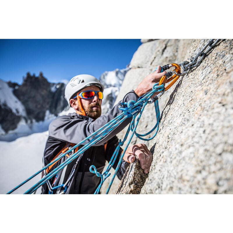 Mosquetão de rosca escalada e alpinismo Spider HMS 