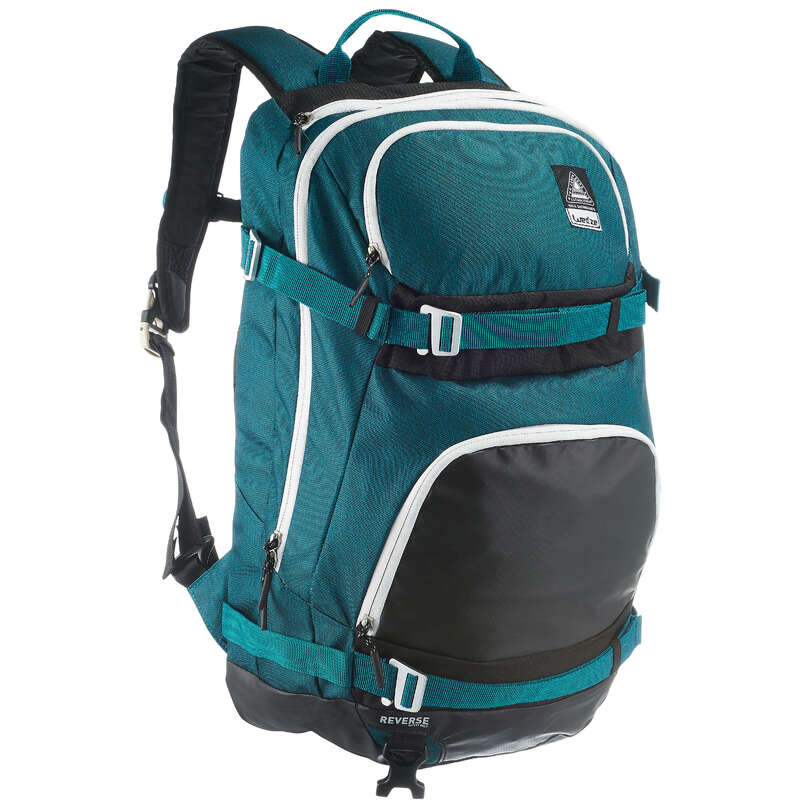 WEDZE Ski Reverse Backpack FS500 Petrol Decathlon