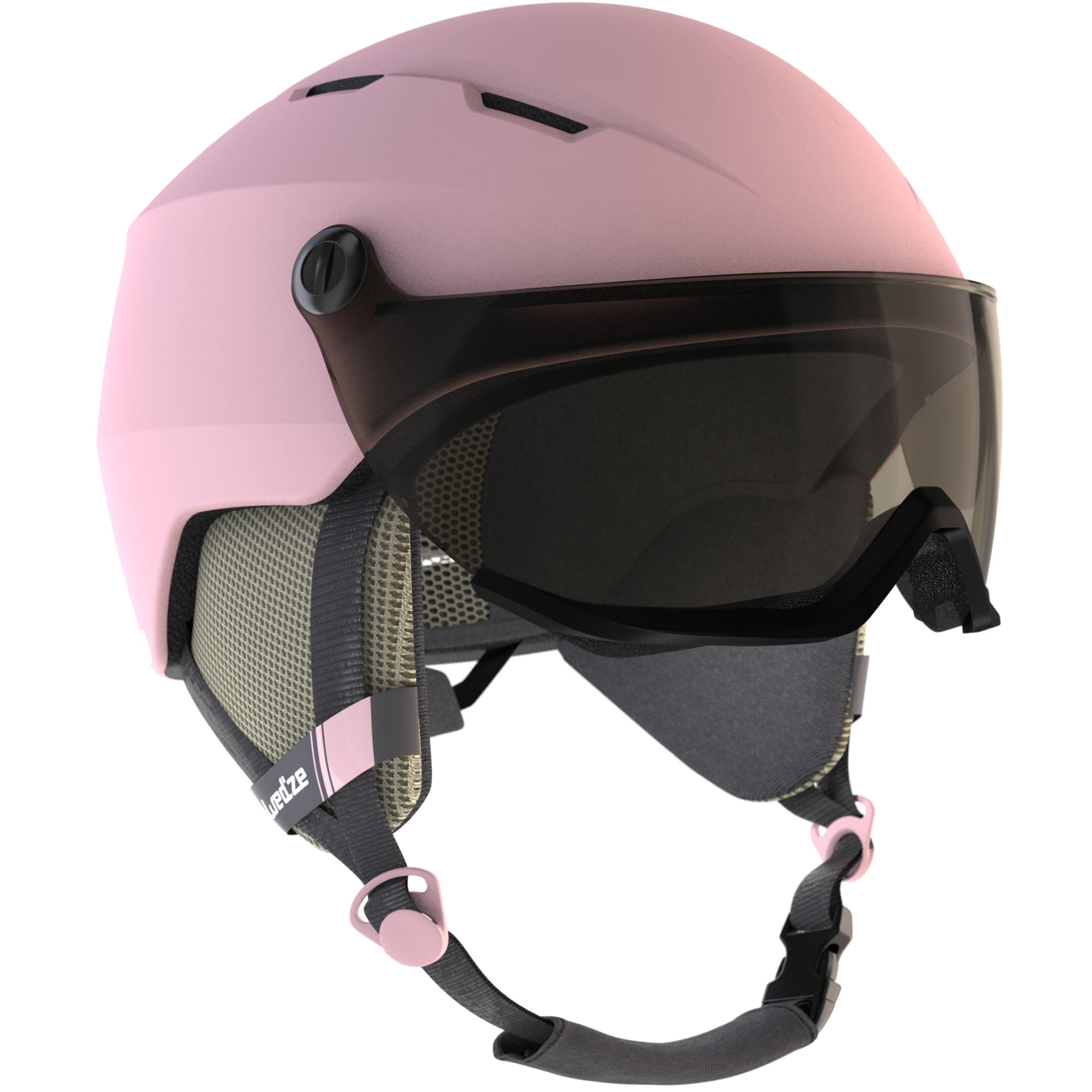 WEDZE ski and snowboard adult helmet H 350 pink.