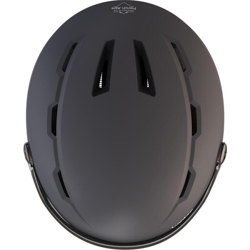 Casco de esquí y snowboard con visera Adulto Wedze H350