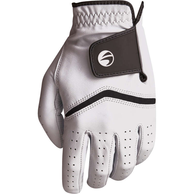 GOLF BALLS, GLOVES, TEES - Men's White RH Glove 500 INESIS