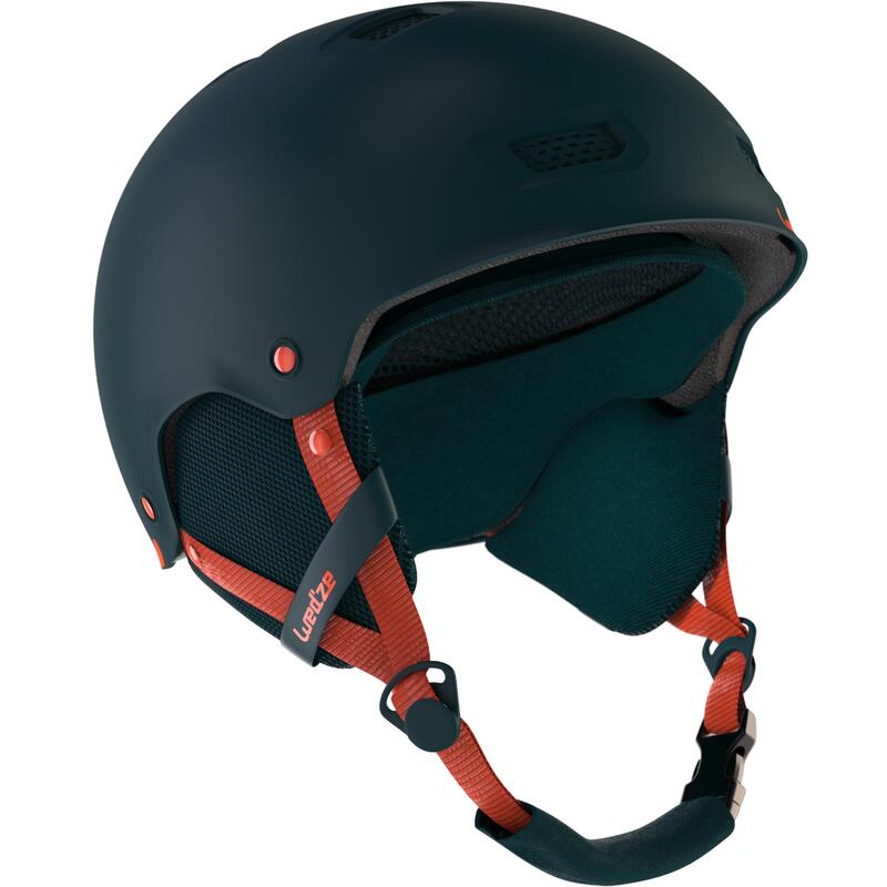 Cască schi și snowboard adulți și copii, FS 300 negru