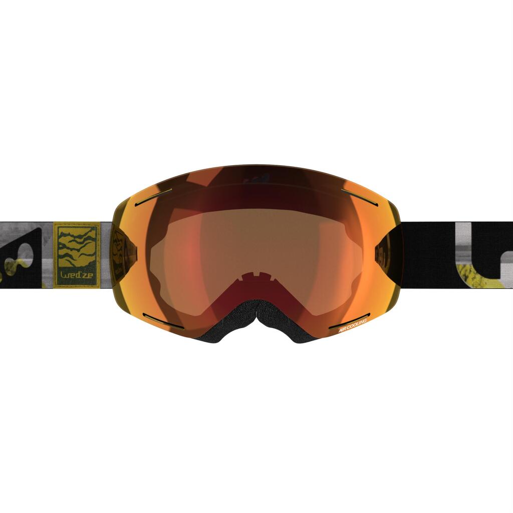 Dámske lyžiarske a snowboardové okuliare G 520 do jasného počasia modré