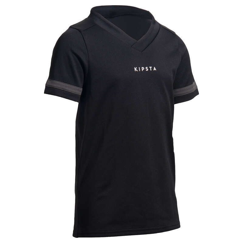 APPAREL RUGBY JUNIOR Rugby - Junior Shirt R100 - Black OFFLOAD - Rugby Clothing