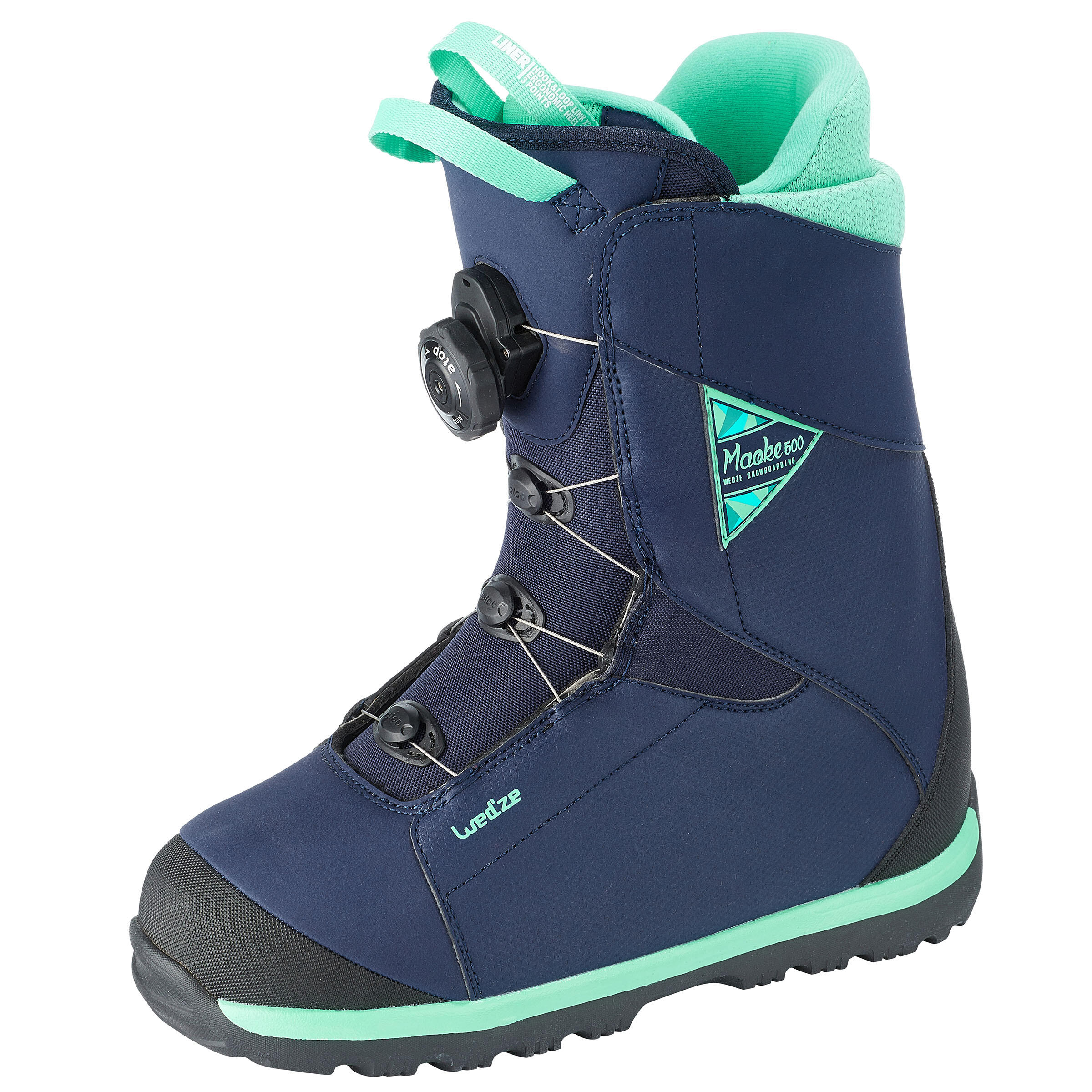Botas Wed'ze Maoke 500 Cable All Mountain/Freestyle, Mujer