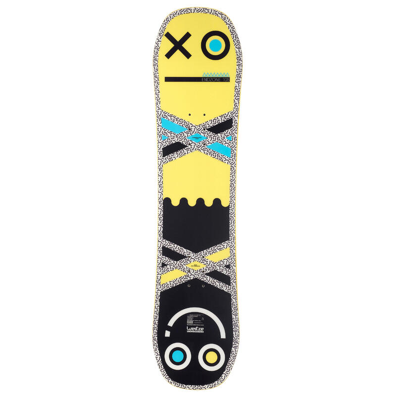 Planche de snowboard enfant all mountain freestyle, Endzone 105 cm