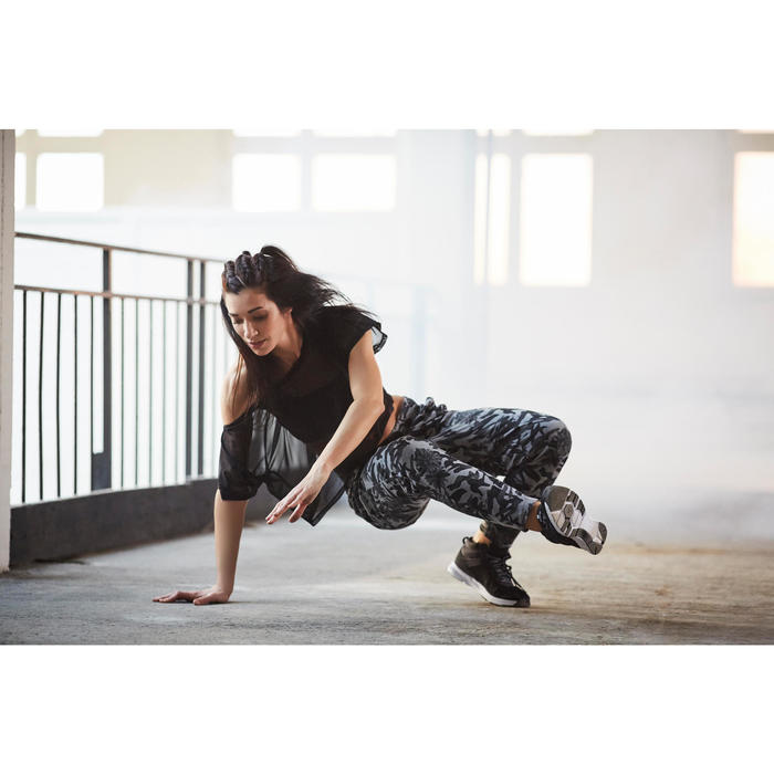 Brassiere Fine Bretelle Danse Noire Femme Domyos Decathlon