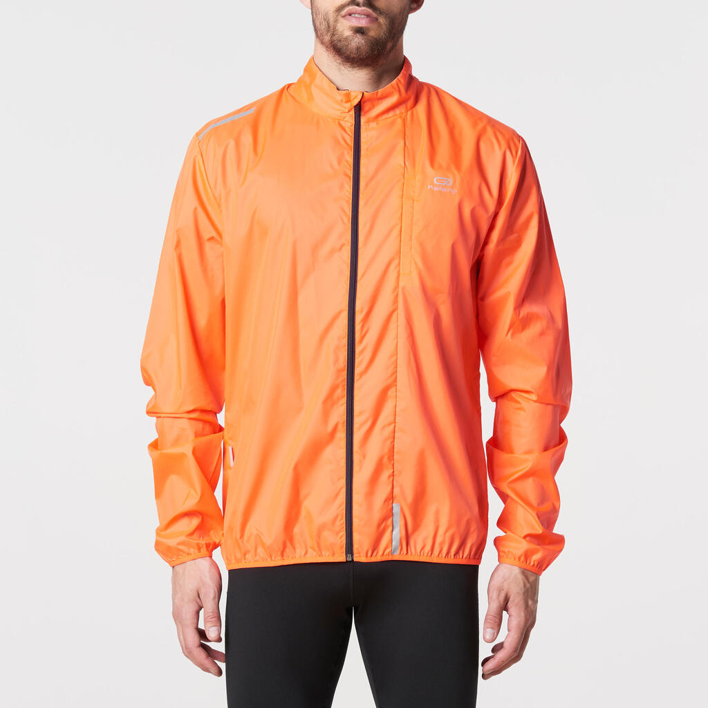 Run Wind Men's Running Jacket - Orange