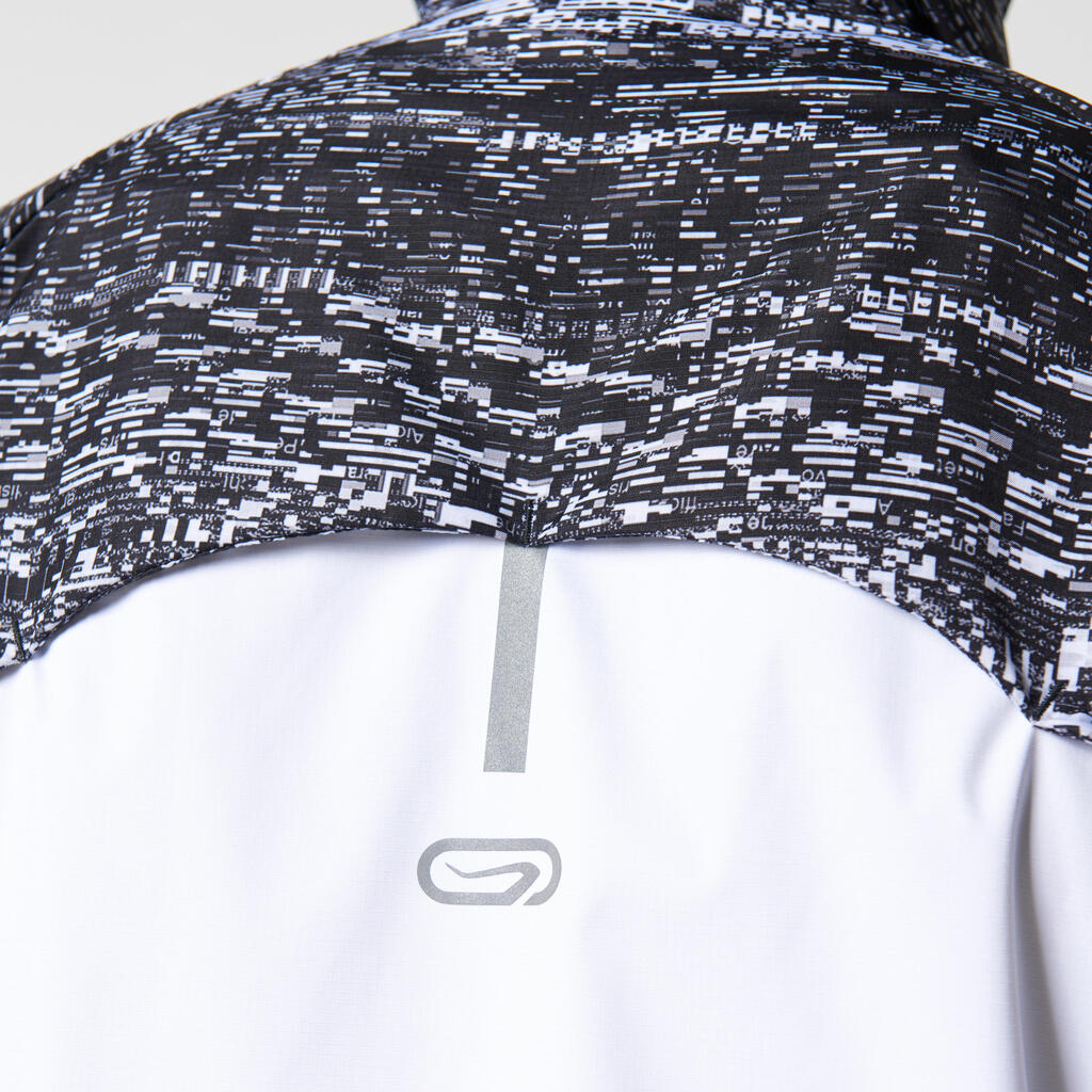 Laufjacke Run Rain Night Damen weiß