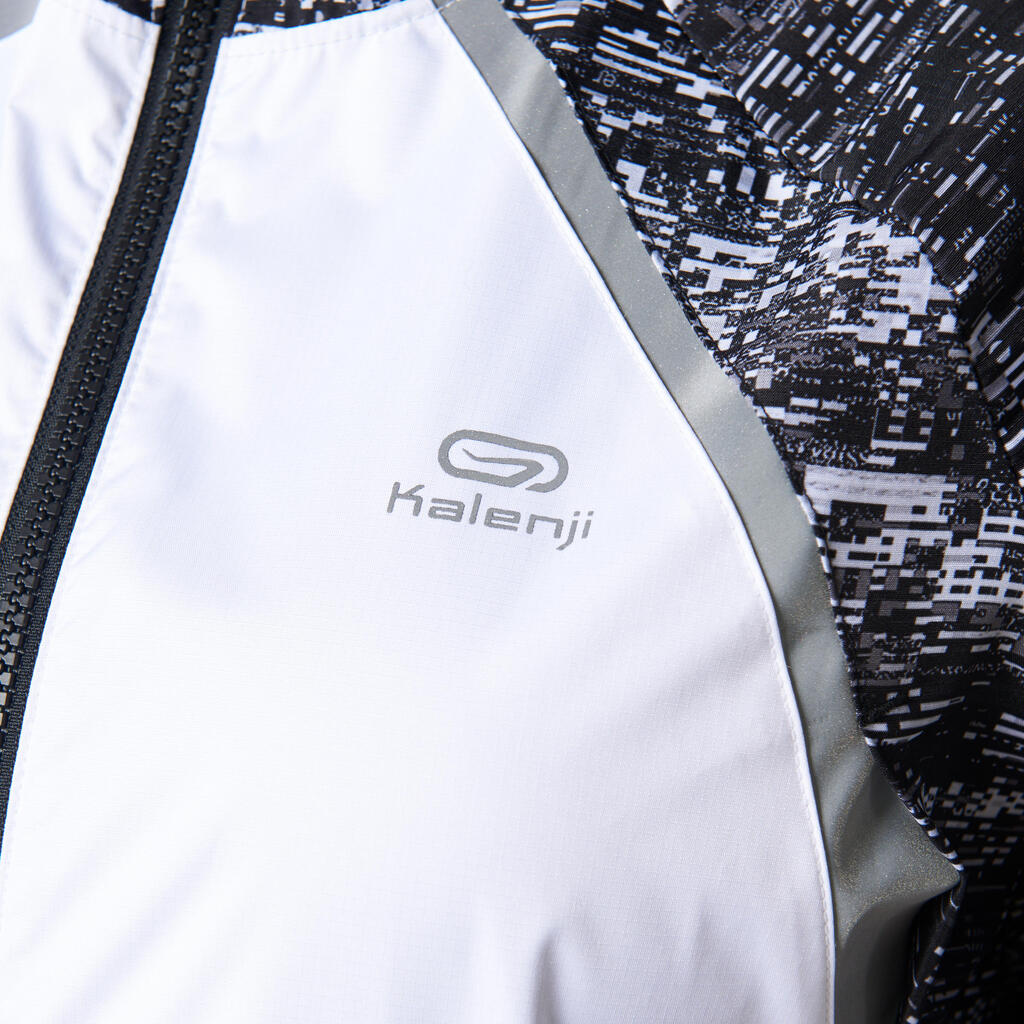 Laufjacke Run Rain Night Damen weiß