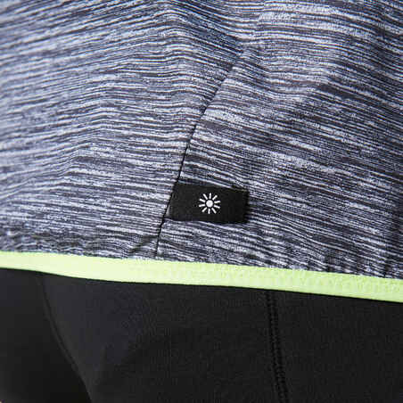 RUN RAIN men's running jacket grey