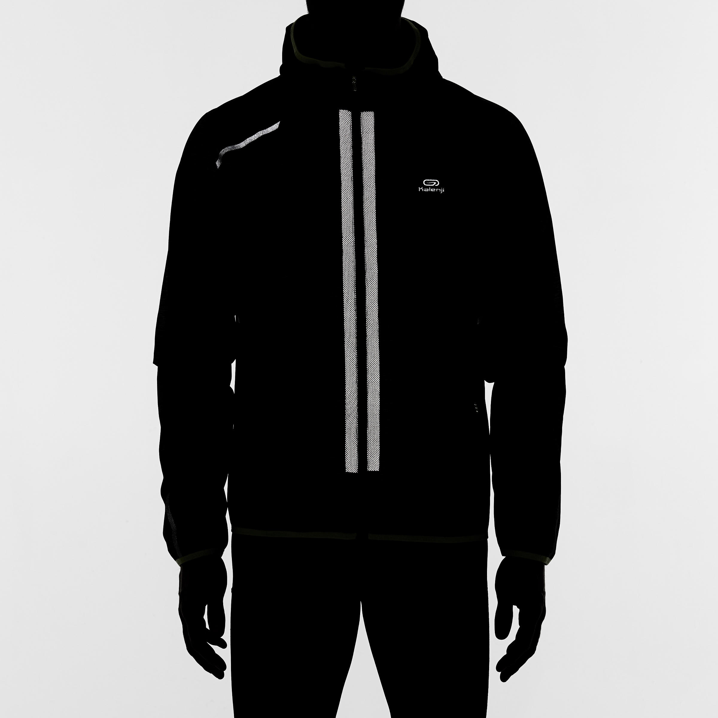 jacket run rain decathlon