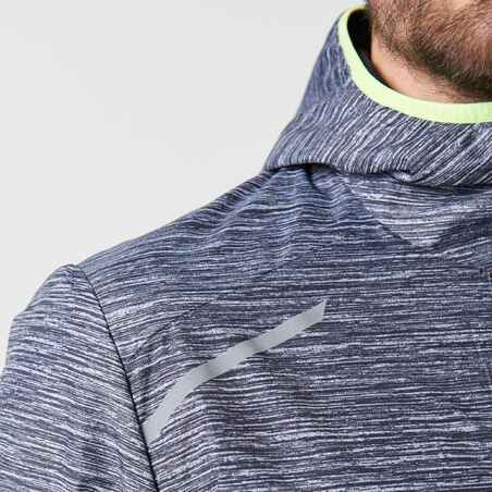 RUN RAIN men's running jacket grey