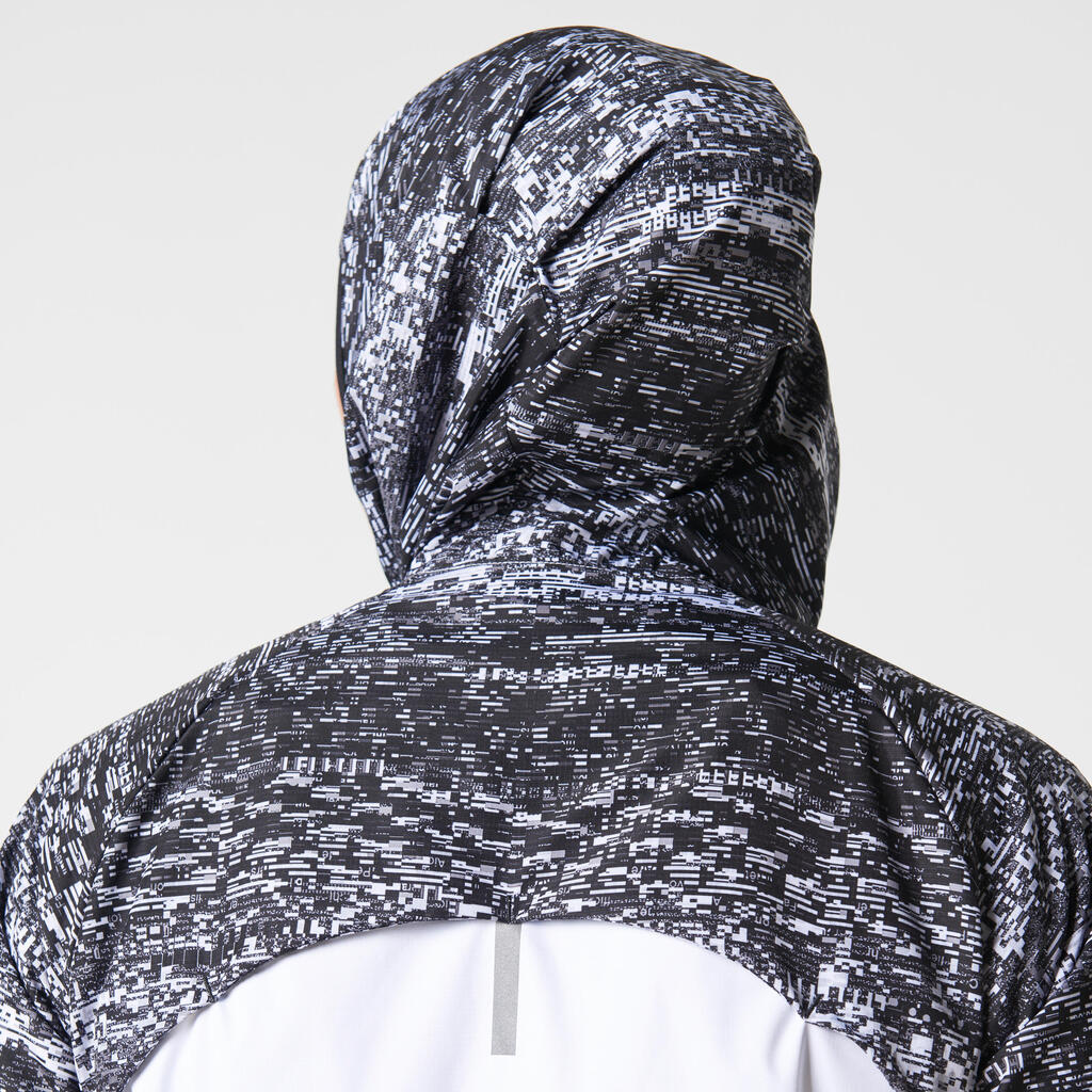 Laufjacke Run Rain Night Damen weiß