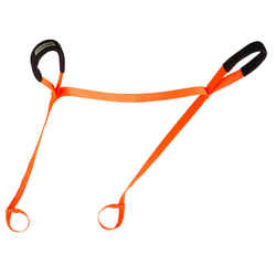 Game dragging cord 150 kg - orange