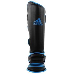 PROTÈGE-TIBIA + PIED NOIR/BLEU