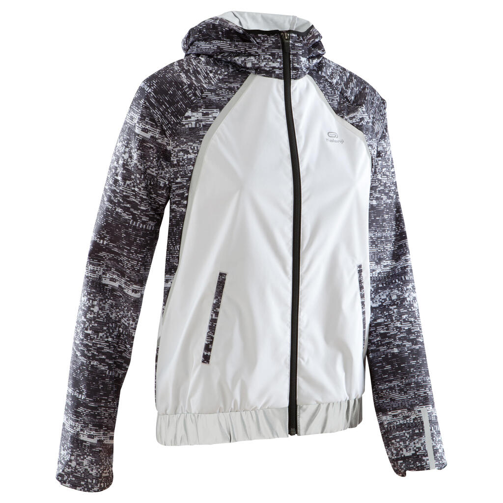 Laufjacke Run Rain Night Damen weiß