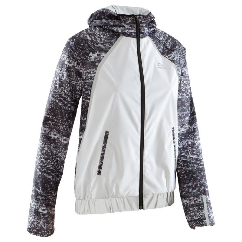 Jaket Hujan Wanita Run Rain - Putih Jaket Hujan Wanita Run Rain - Putih