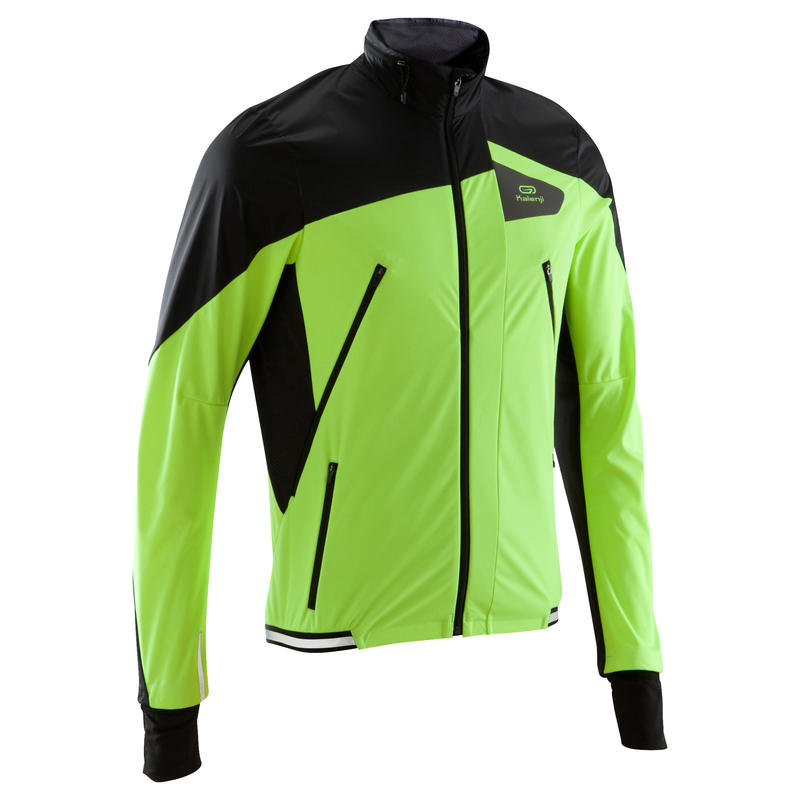 KIPRUN EVOLUTIV MEN'S RUNNING JACKET - YELLOW KIPRUN EVOLUTIV MEN'S RUNNING JACKET - YELLOW