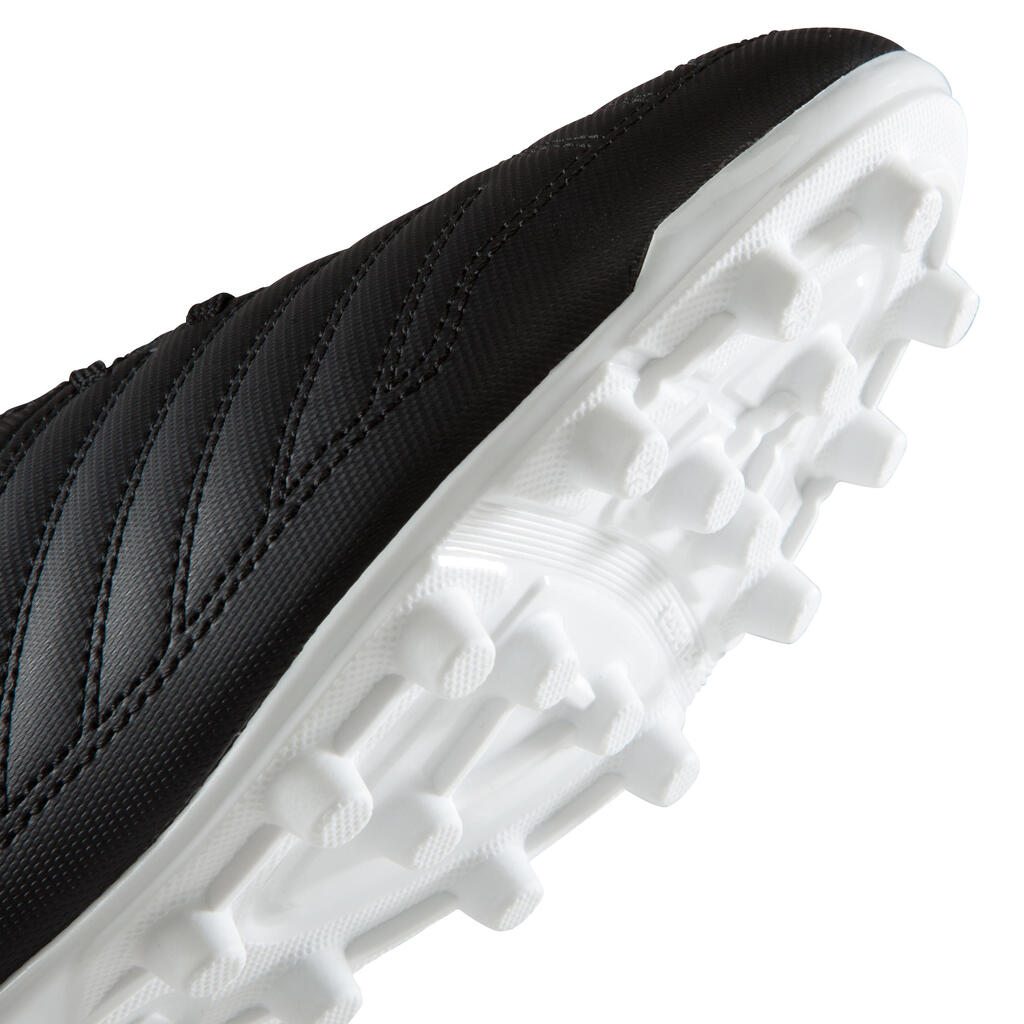 ZAPATILLAS DE FÚTBOL HOMBRE 100 NEGRO/BLANCO