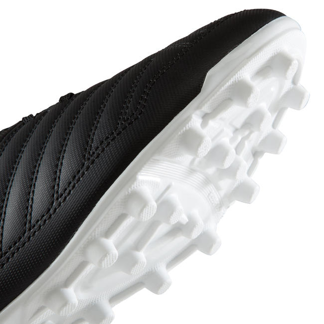 Agility 100 FG Adult Dry Pitches Football Boots Black