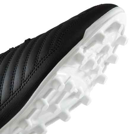 Adult Dry Pitch Football Boots Agility 100 AG/FG - Black
