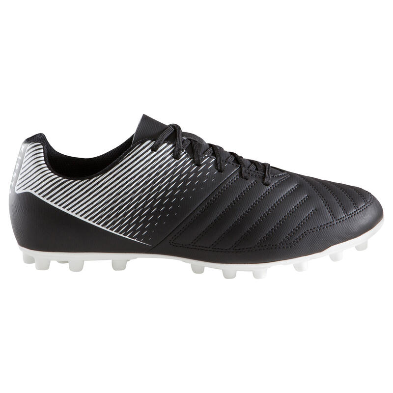 Agility 100 FG Adult Dry Pitches Football Boots - Black