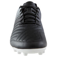 Chaussure de football adulte terrains secs Agility 100 AG/FG adulte noir