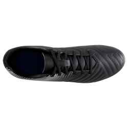 Ποδοσφαιρικά παπούτσια ενηλίκων Agility 100 AG/FG για ξηρά γήπεδα - Μαύρο