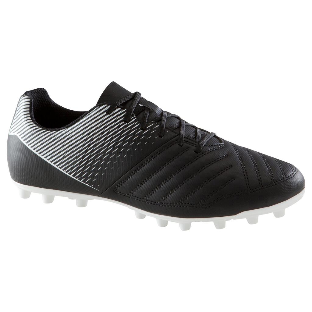 Guayos de fútbol (TF)  Para Adulto Kipsta  Agility 100 - Negro