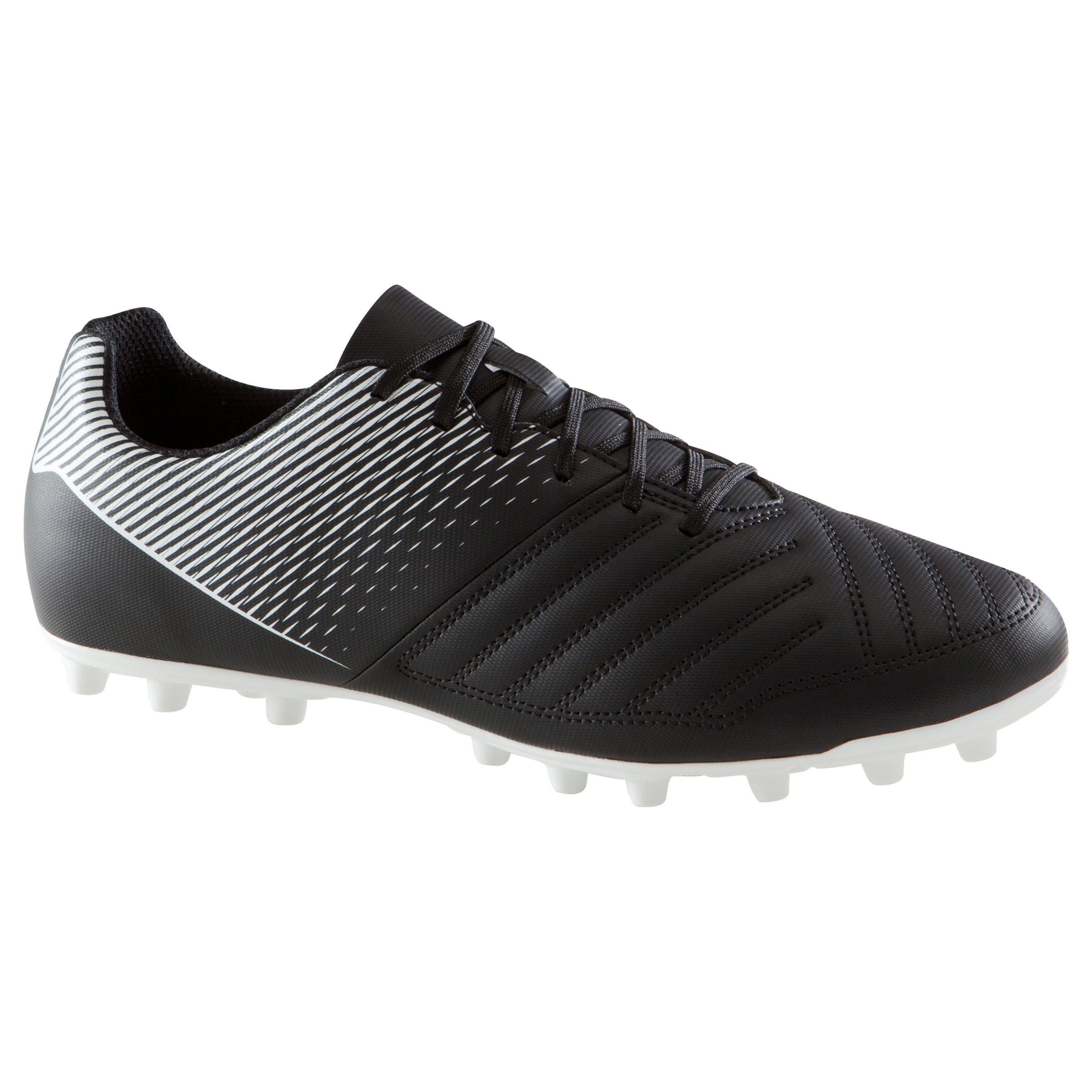 Chaussure de soccer adulte terrains secs Agilité 100 FG adulte noire - KIPSTA