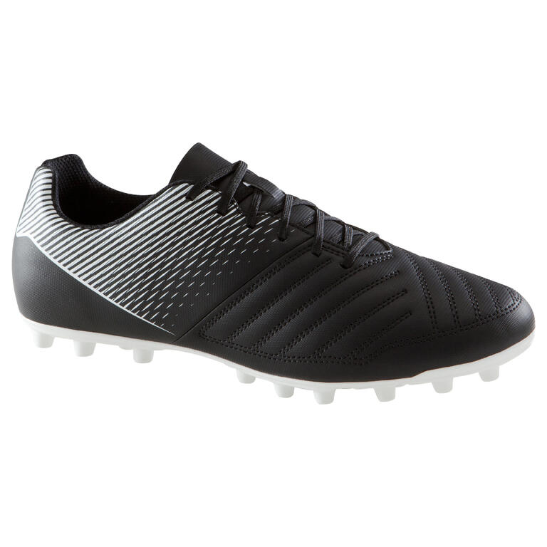 Black Kipsta Agility 100 FG football boots for dry pitches