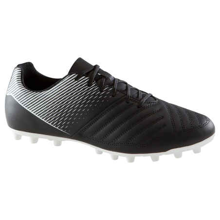 Adult dry pitch football boots, black