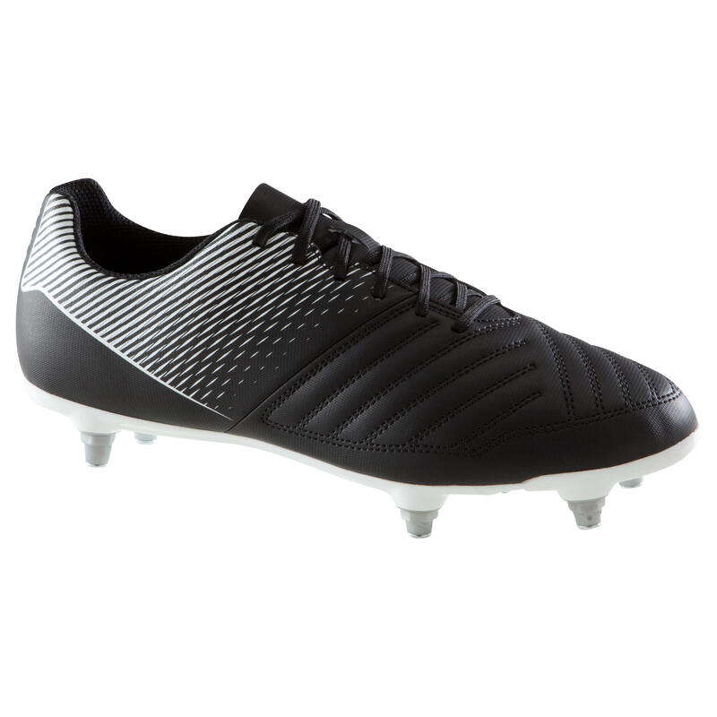 Damen/Herren Fussball Stollenschuhe SG - Agility 100 schwarz