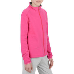 Veste 100 Gym Fille rose