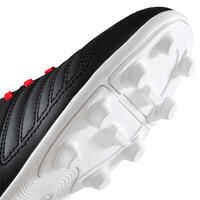 Agility 100 FG Kids' Dry Pitch Football Boots - Black/White