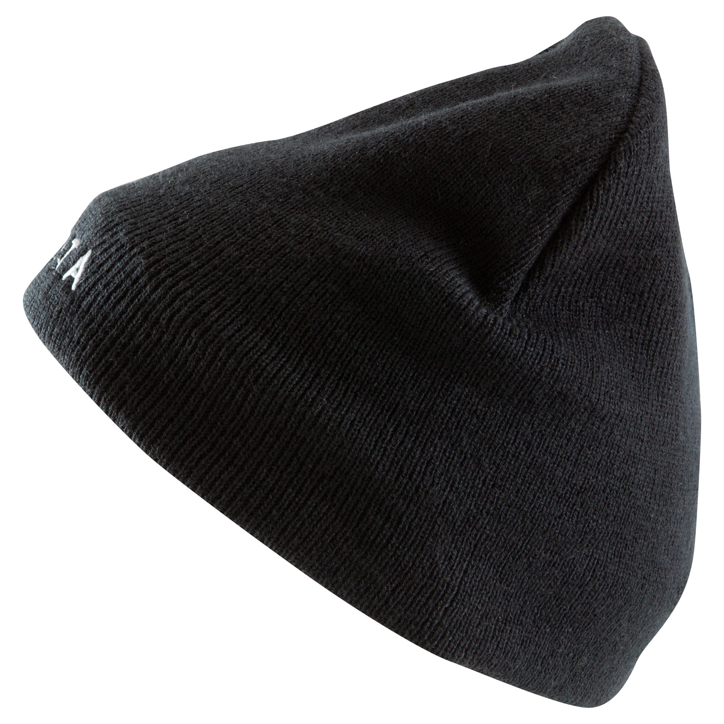 Kids' Soccer Hat - Keepwarm Black - KIPSTA