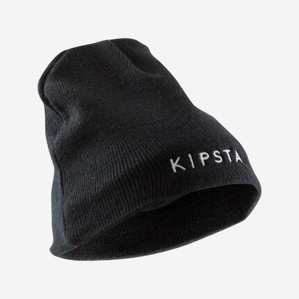 BONNET FOOTBALL ENFANT KEEPWARM NOIR