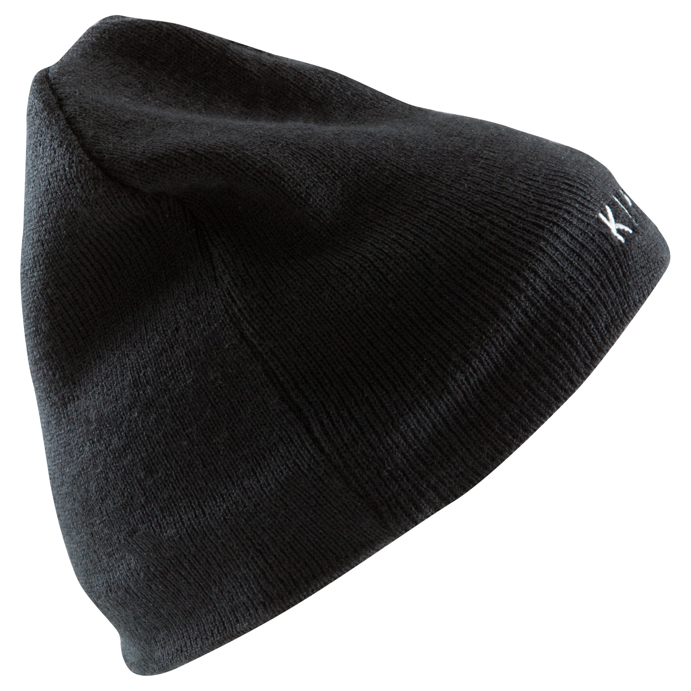 CHILDREN'S SOCCER CAP KEEPWARM BLACK