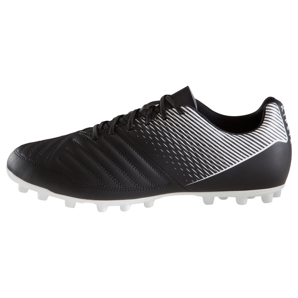 ZAPATILLAS DE FÚTBOL HOMBRE 100 NEGRO/BLANCO