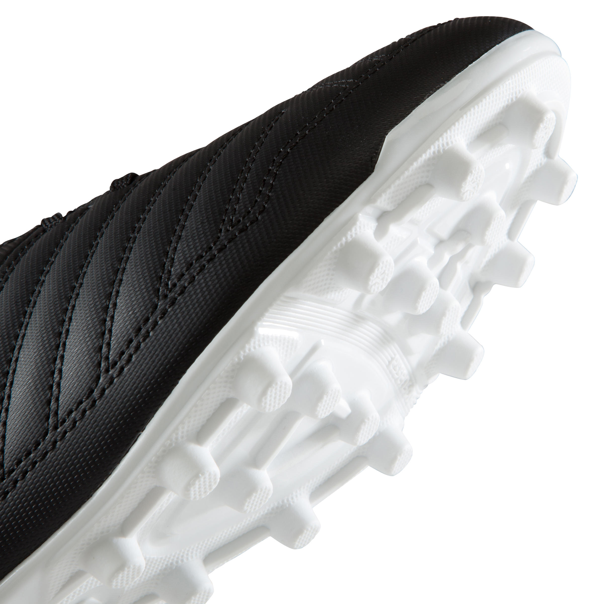 Chaussure de soccer adulte terrains secs Agilité 100 FG adulte noire - KIPSTA