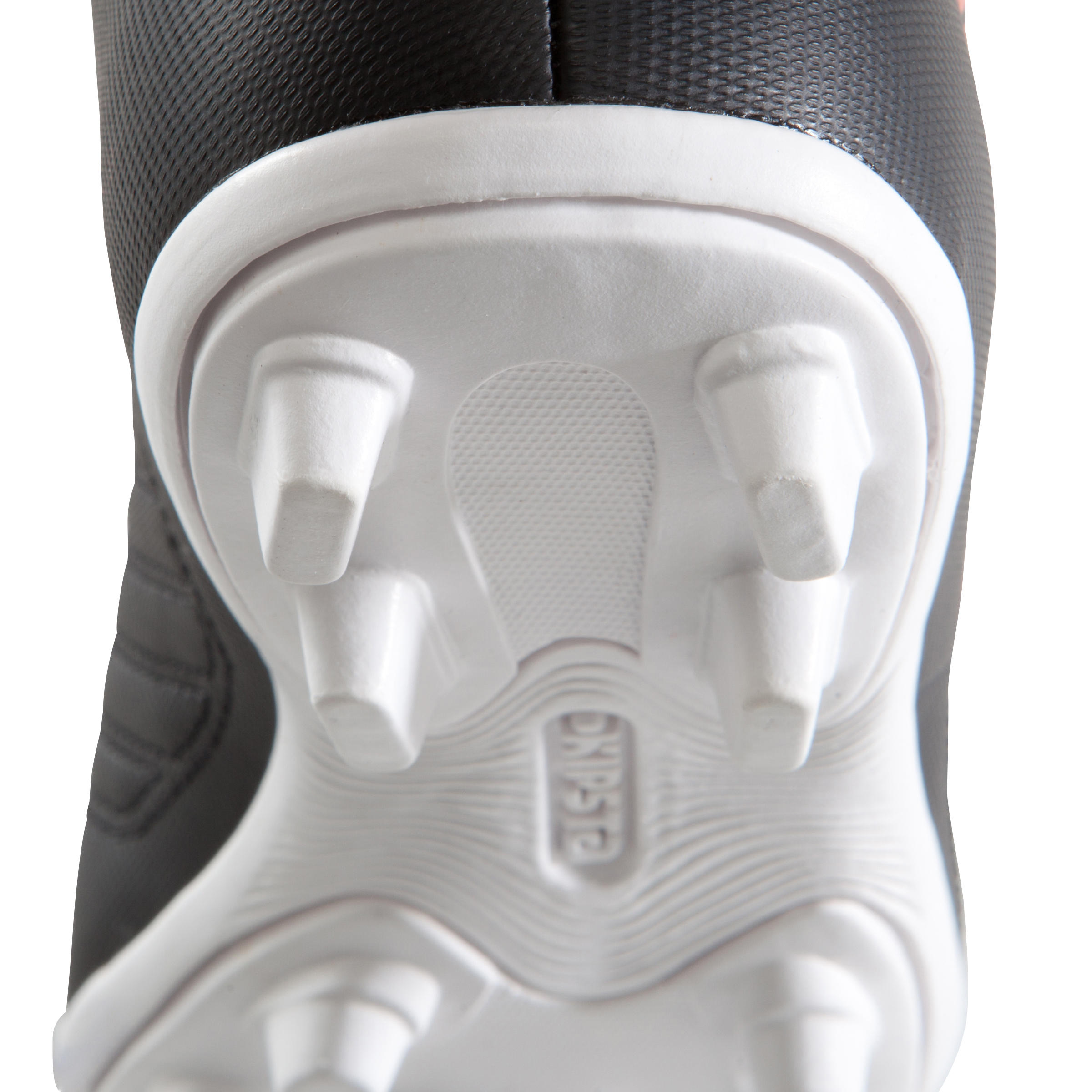 Agility 100 FG Kids' Dry Pitch Football Boots - Black/White 10/15
