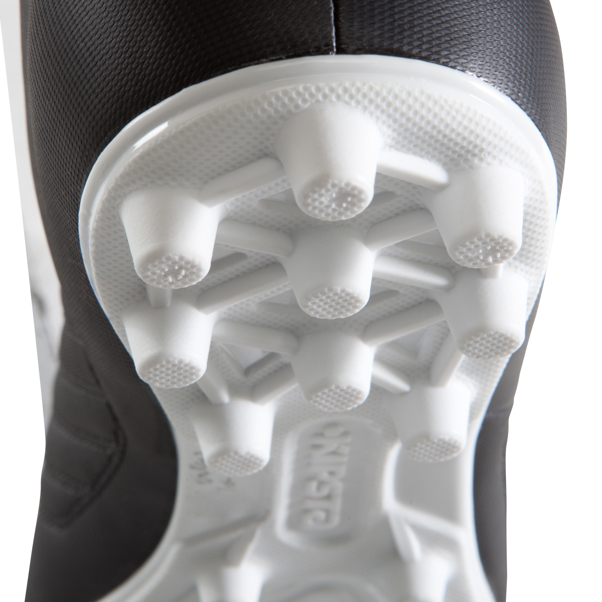 Chaussure de soccer adulte terrains secs Agilité 100 FG adulte noire 9/9